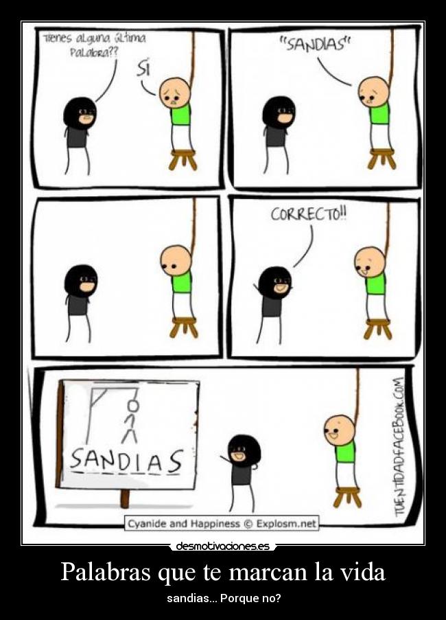 Palabras que te marcan la vida -