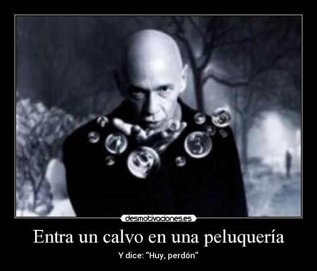 Entra un calvo en una peluquería -