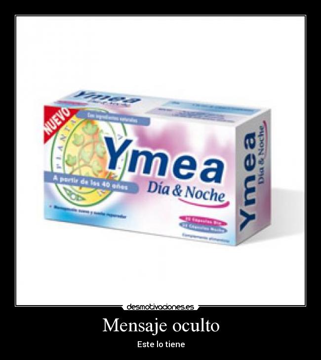 Mensaje oculto - Este lo tiene