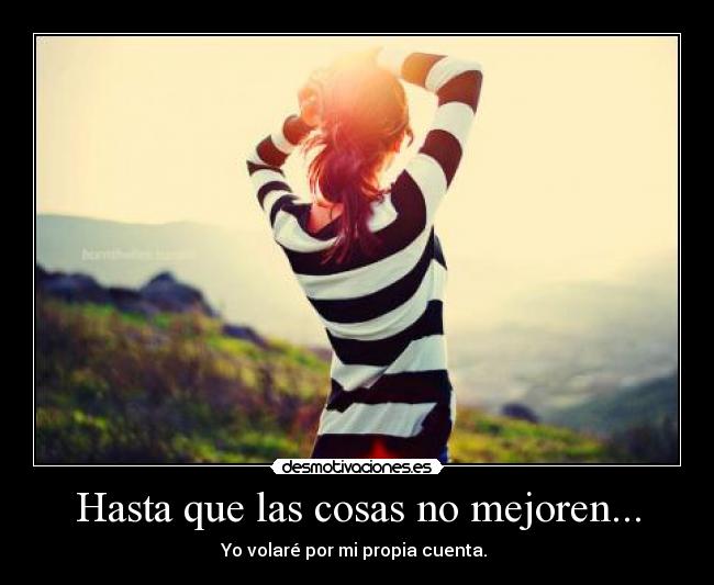 Hasta que las cosas no mejoren... - 