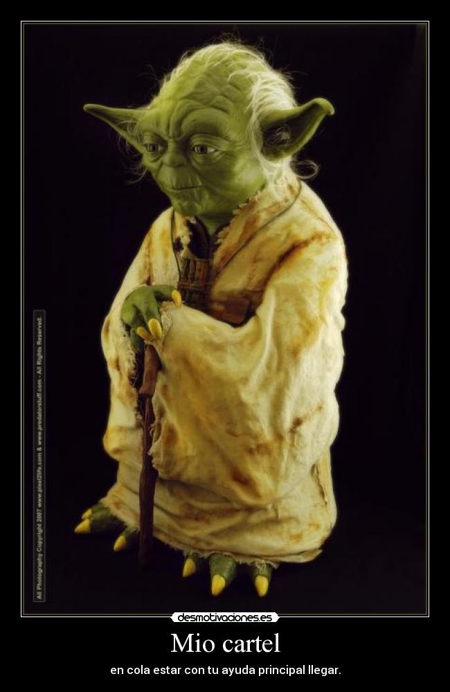 Mio cartel - en cola estar con tu ayuda principal llegar.