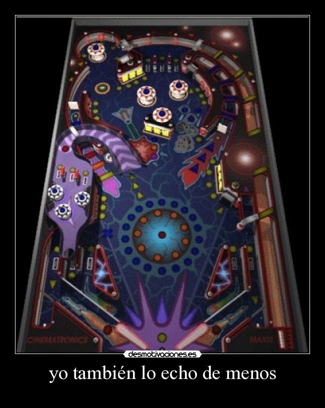 yo también lo echo de menos -