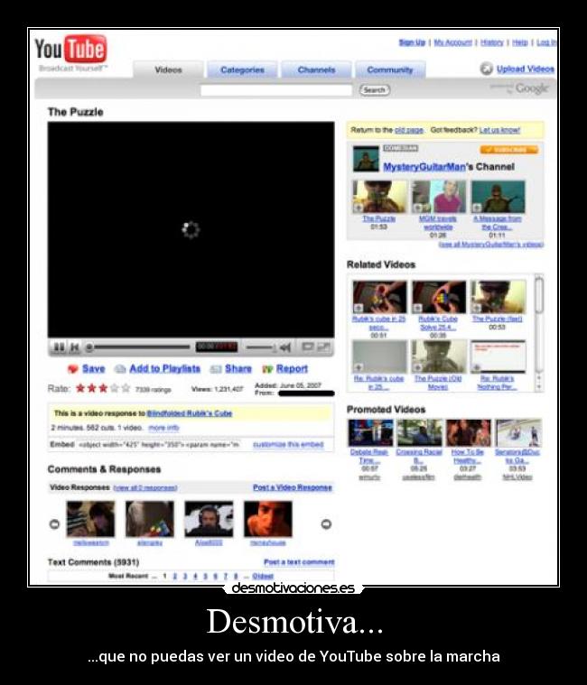 carteles dsmotiva video youtube desmotivaciones