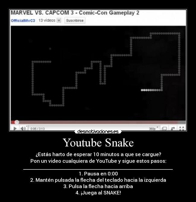 Youtube Snake -