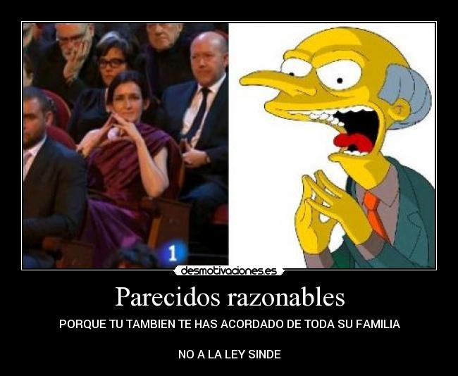 Parecidos razonables - 