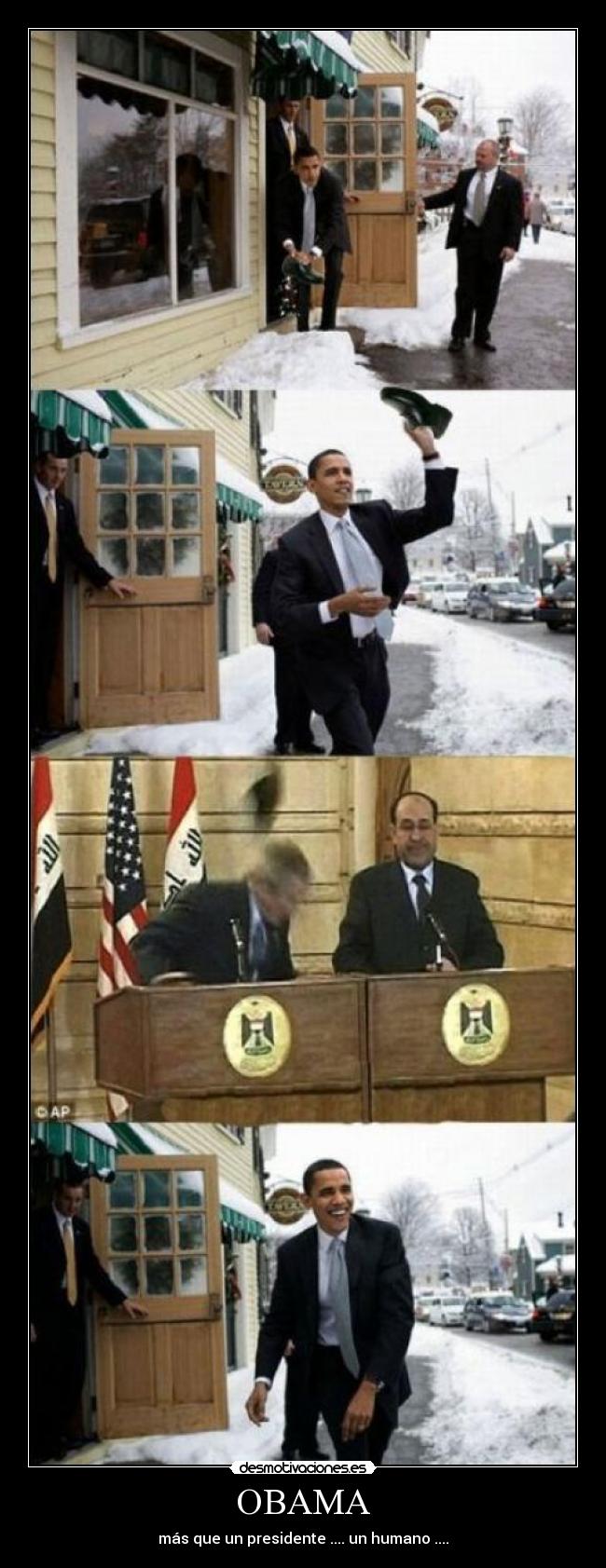 OBAMA - más que un presidente .... un humano ....