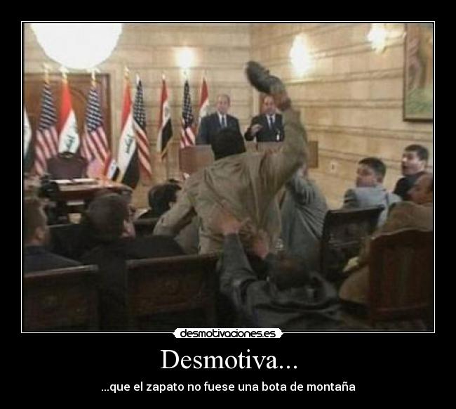 Desmotiva... -