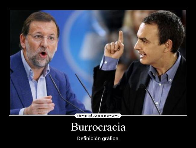 Burrocracia - Definición gráfica.