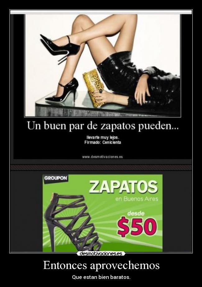 Entonces aprovechemos - Que estan bien baratos.