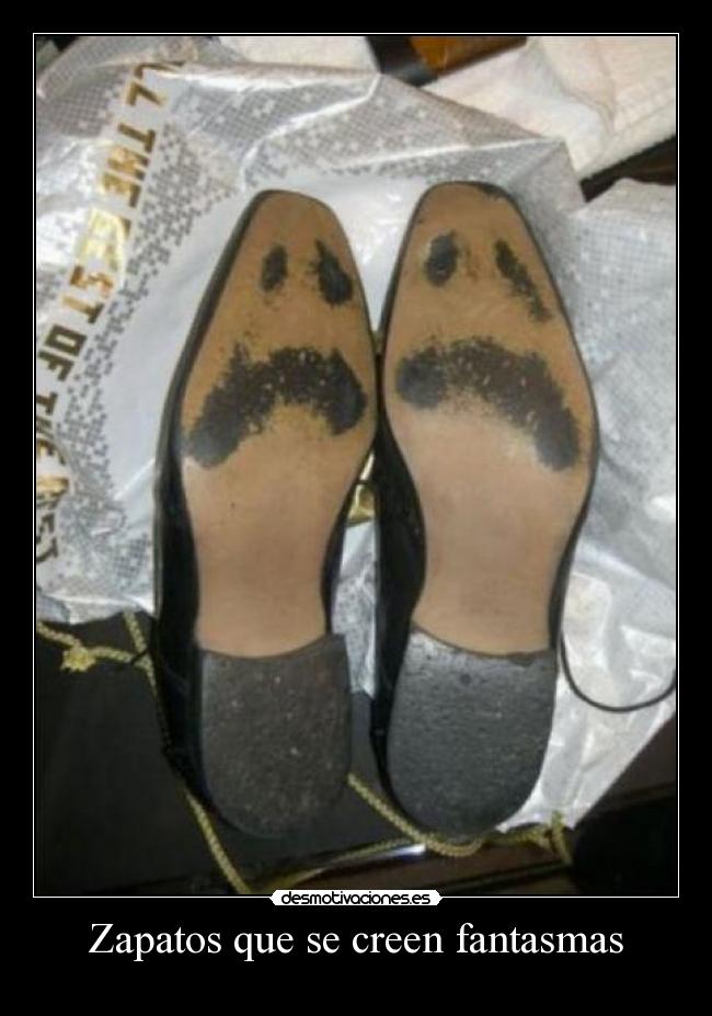 Zapatos que se creen fantasmas - 