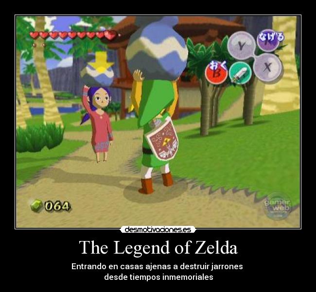 carteles zelda desmotivaciones