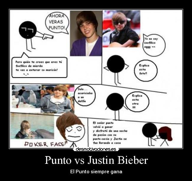 Punto vs Justin Bieber - El Punto siempre gana