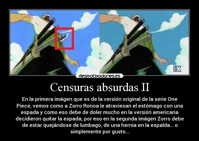 Censuras absurdas II - 