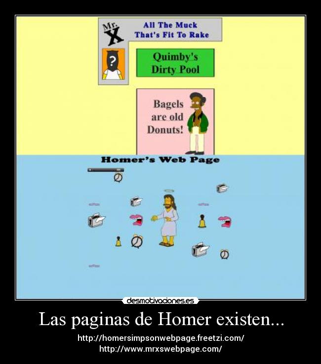 Las paginas de Homer existen... - 