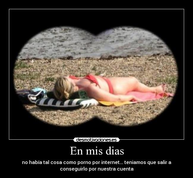 carteles porno chica playa desmotivaciones