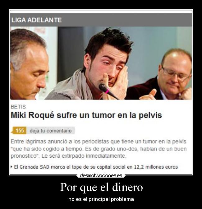 Por que el dinero -
