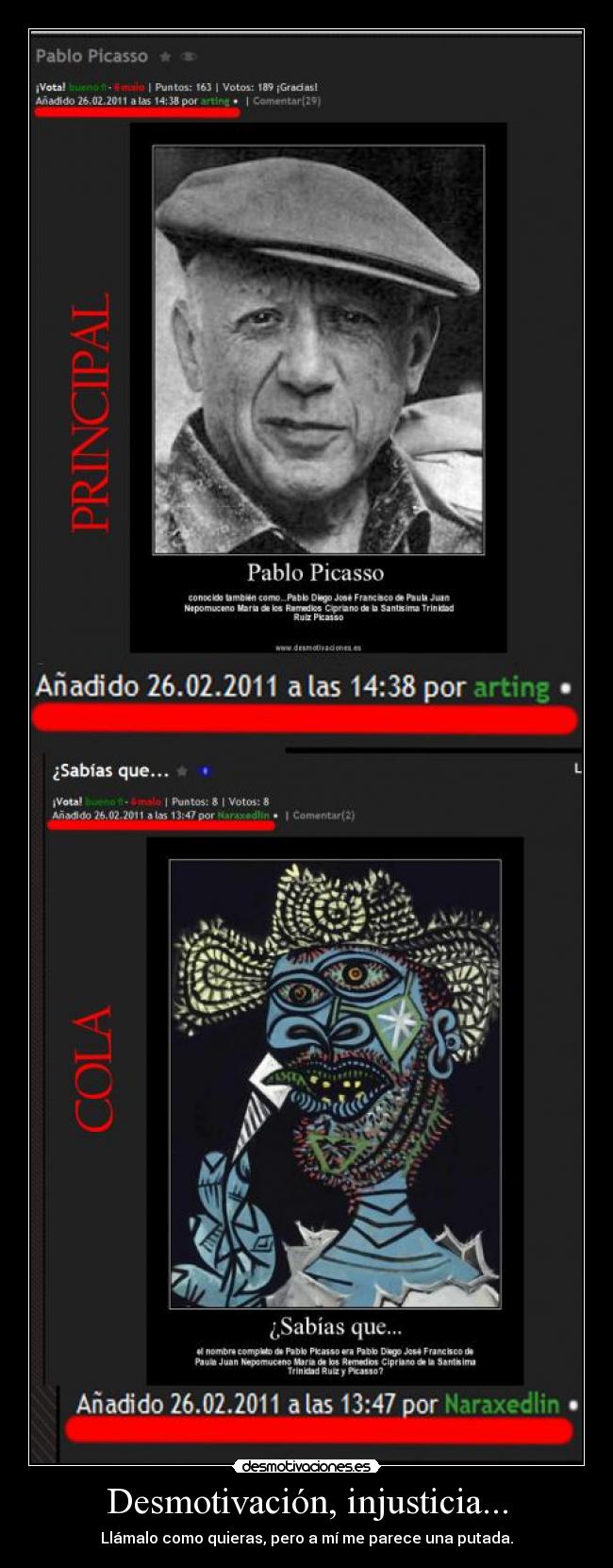 Desmotivación, injusticia... - 