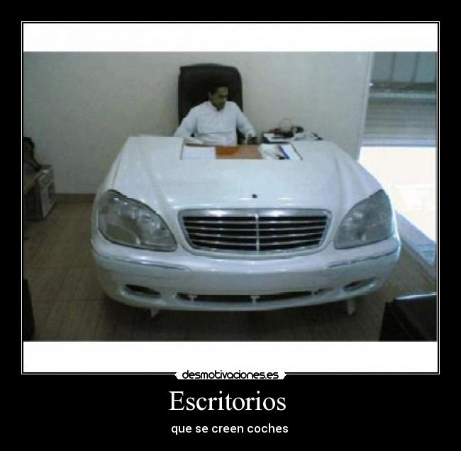 Escritorios  - que se creen coches 