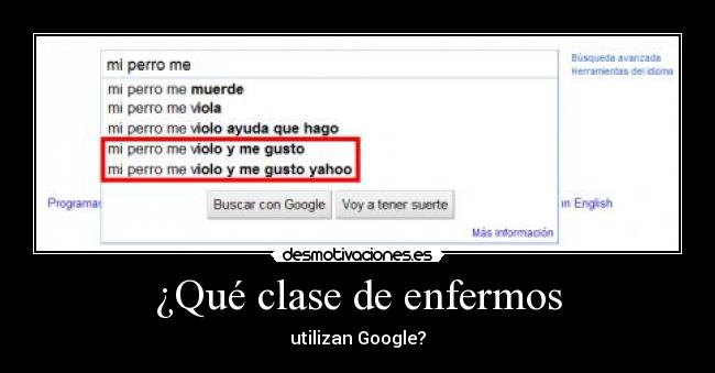 ¿Qué clase de enfermos - 