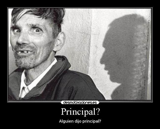Principal? - 