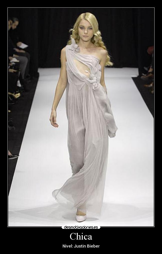 Chica - Nivel: Justin Bieber
