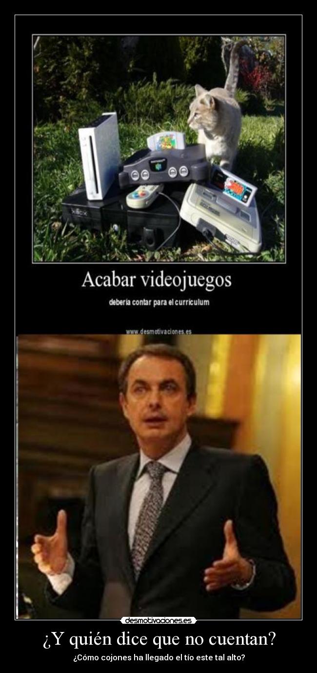 ¿Y quién dice que no cuentan? -