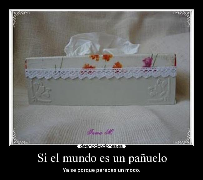 Si el mundo es un pañuelo -