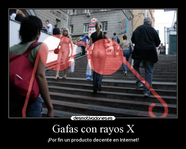 Gafas con rayos X - 