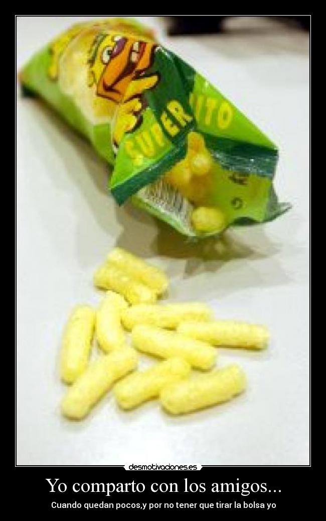 Yo comparto con los amigos... - 