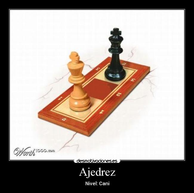 Ajedrez - Nivel: Cani