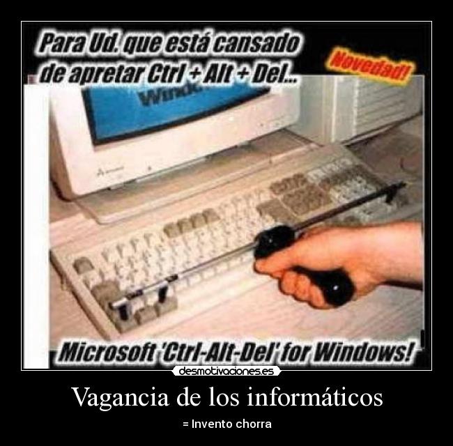 Vagancia de los informáticos -