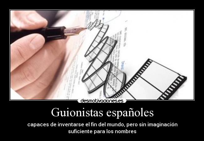 Guionistas españoles -