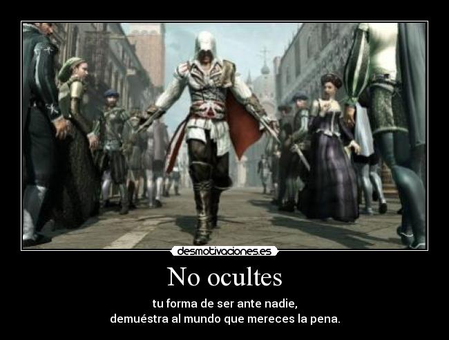 No ocultes - 