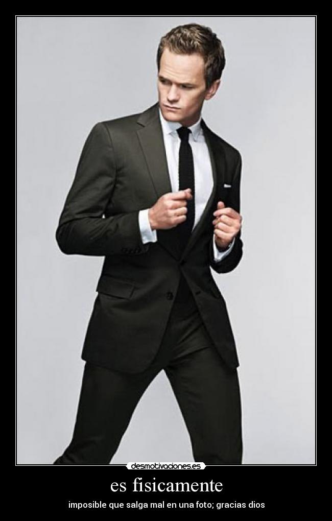 es fisicamente - imposible que salga mal en una foto; gracias dios