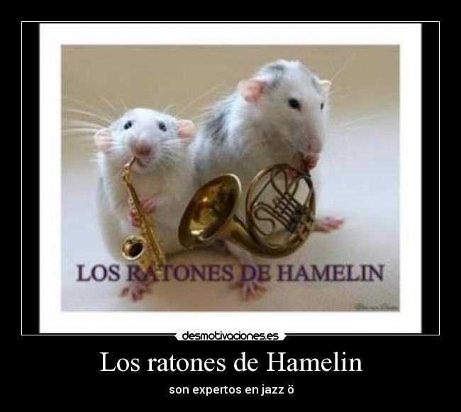 Los ratones de Hamelin -