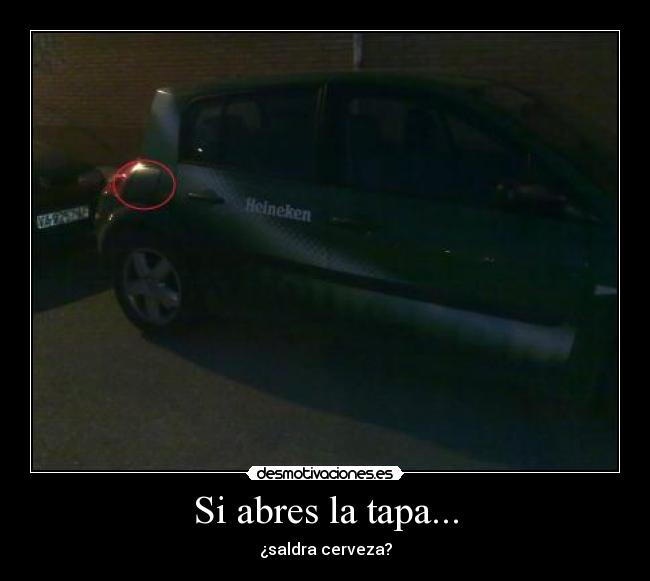 Si abres la tapa... - 