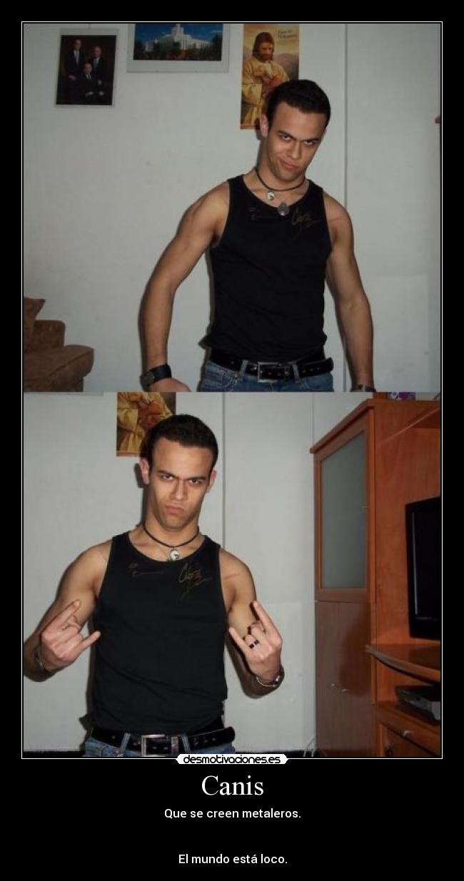 Canis - Que se creen metaleros.
El mundo está loco.