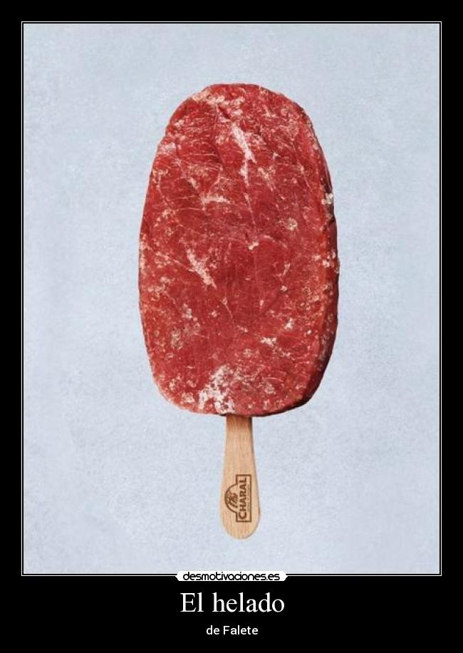 El helado - de Falete