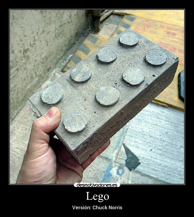 Lego - Versión: Chuck Norris