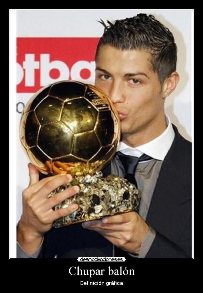 Chupar balón - Definición gráfica