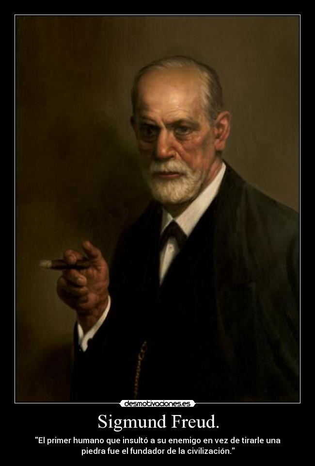 Sigmund Freud. -