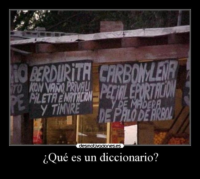 ¿Qué es un diccionario? - 
