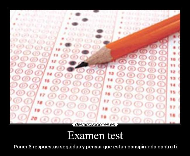 Examen test - 