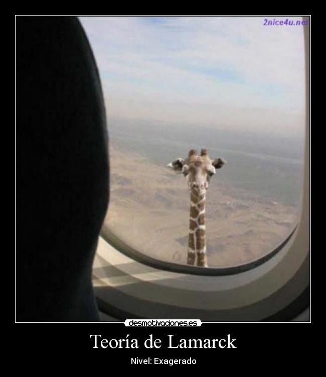 Teoría de Lamarck -