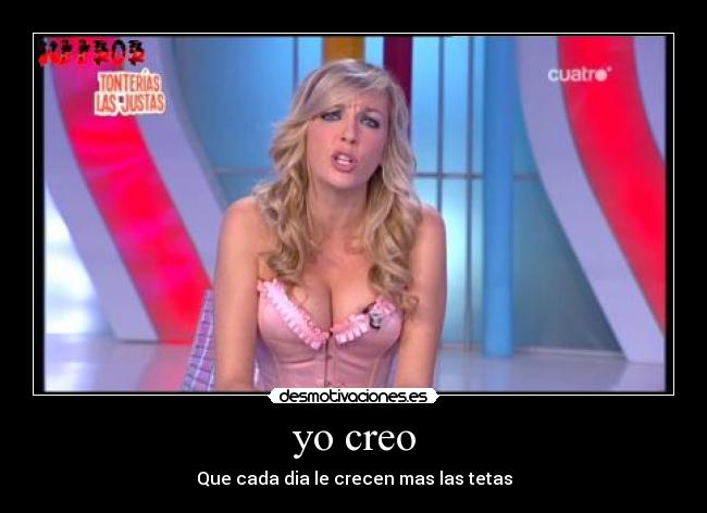 yo creo -