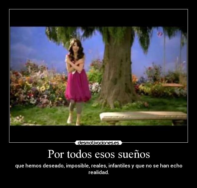 Por todos esos sueños - 
