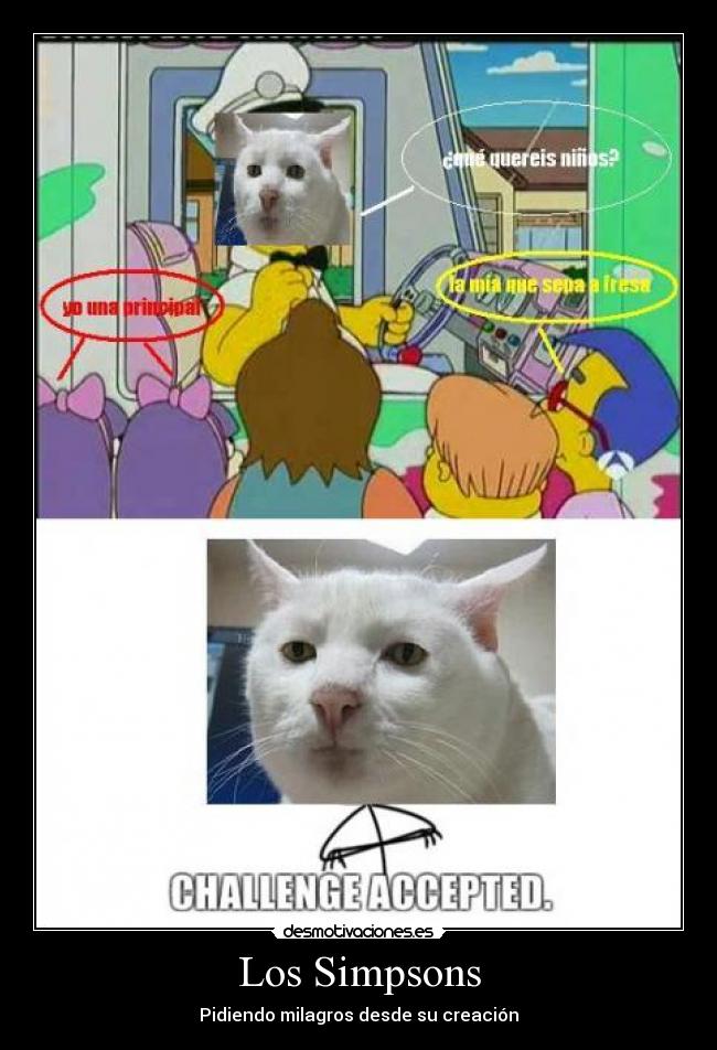 Los Simpsons - Pidiendo milagros desde su creación