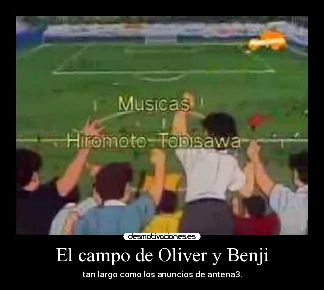 El campo de Oliver y Benji - 