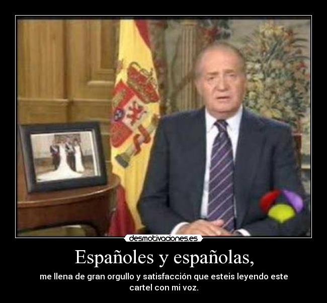 Españoles y españolas, -