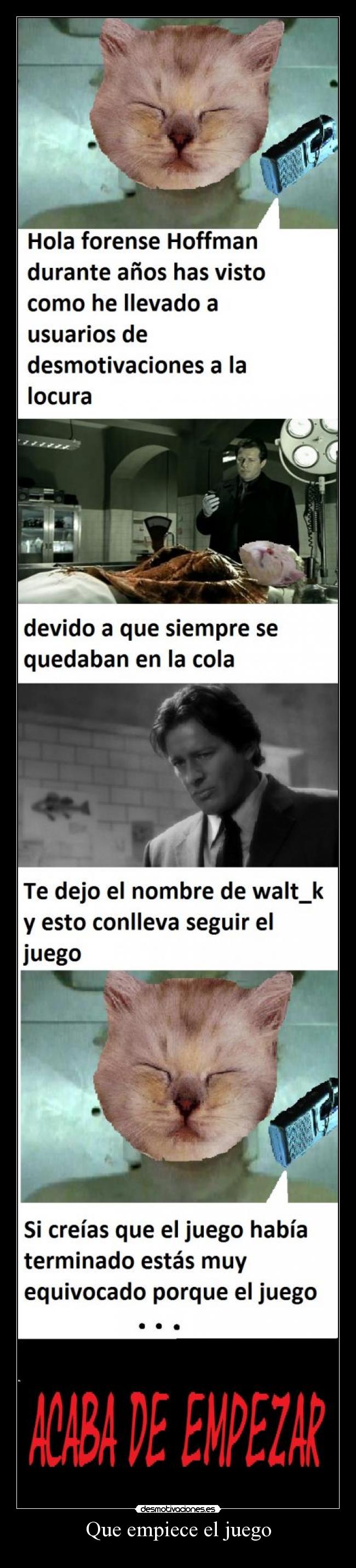 Que empiece el juego - 